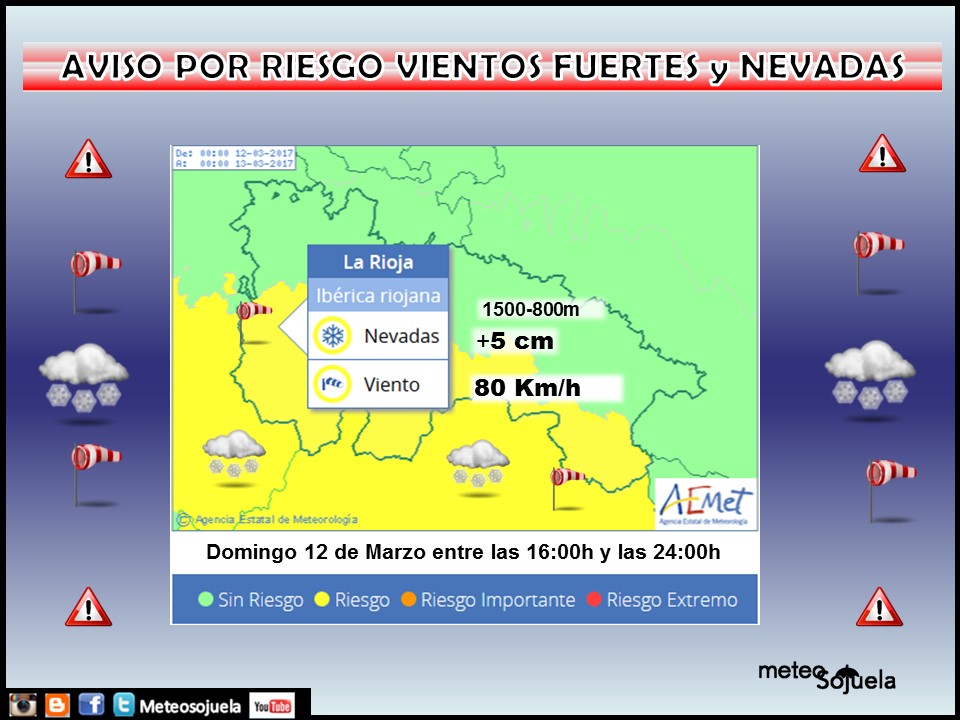 avisos aemet,tiempo,logroño, josecalvo , meteosojuela