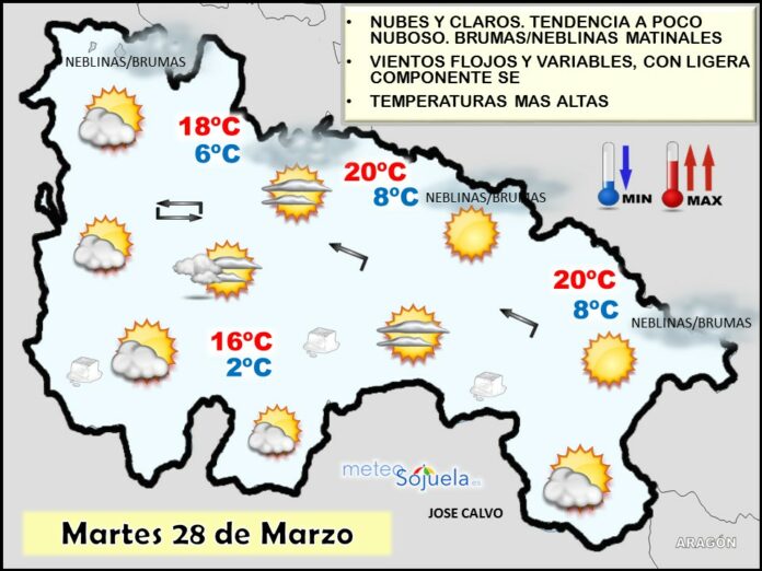 Mapa significativo tiempo logroño larioja josecalvo meteosojuela Mapa significativo tiempo logroño larioja josecalvo meteosojuela