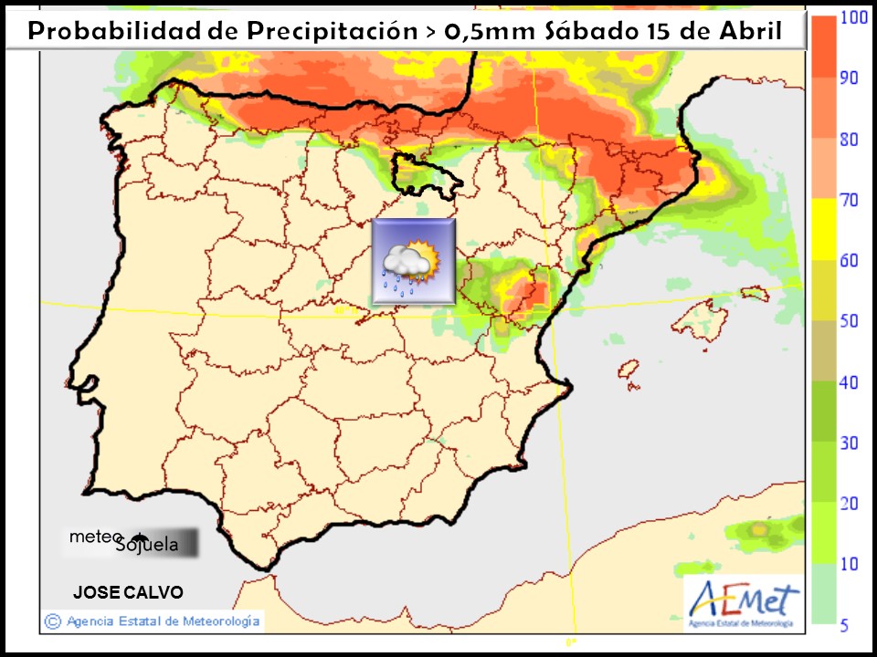 mapa precipitación tiempo logroño  larioja josecalvo meteosojuela