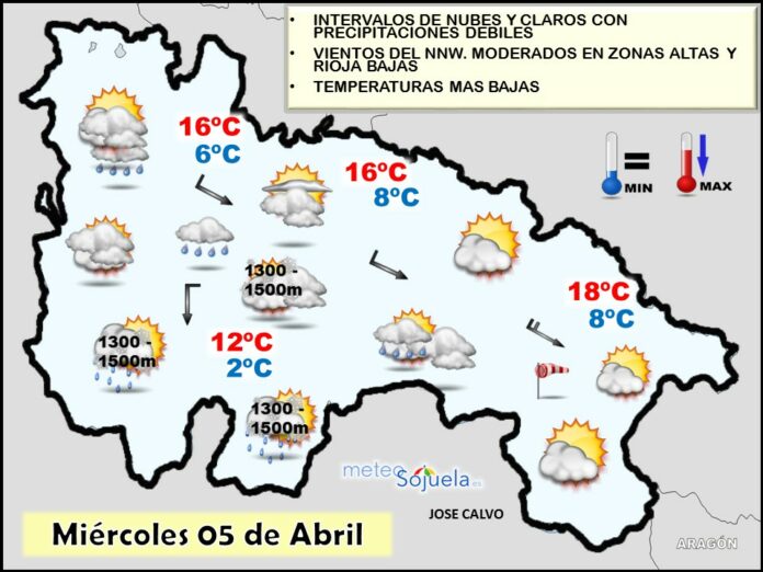 Mapa significtivo tiempo logroño larioja josecalvo meteosojuela