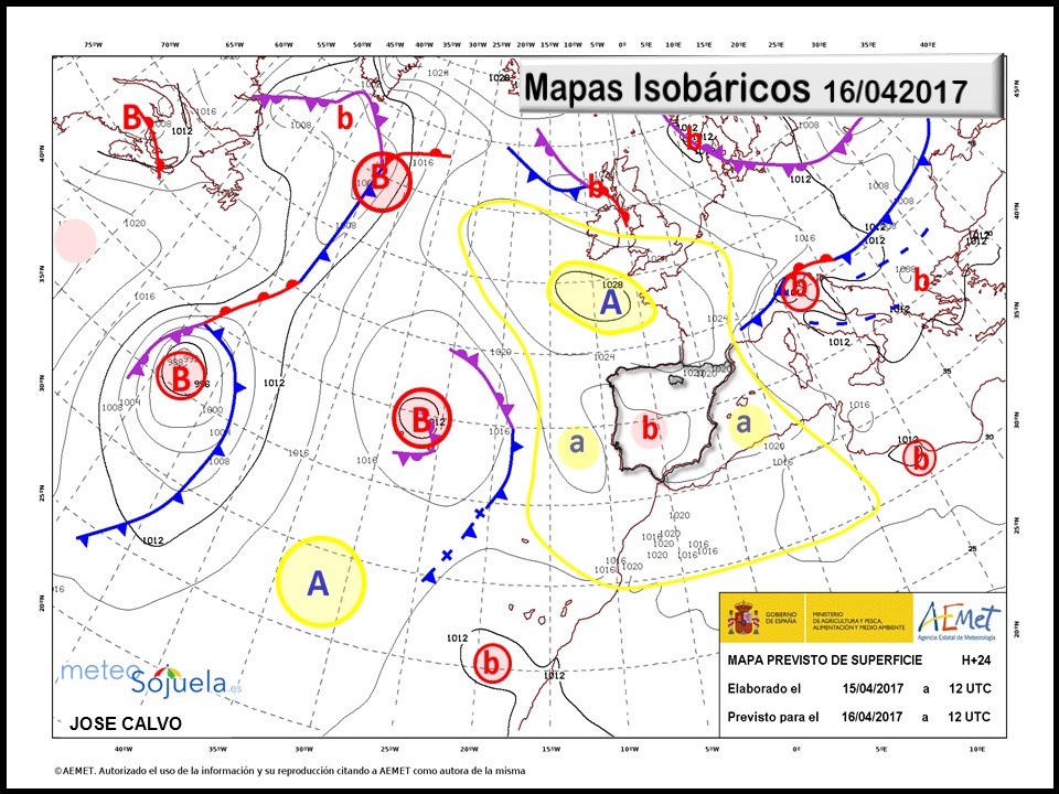 mapas isobaricos tiempo logroño larioja josecalvo meteosojuela