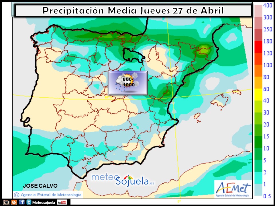 mapa precipitacion tiempo logroño larioja josecalvo meteosojuela