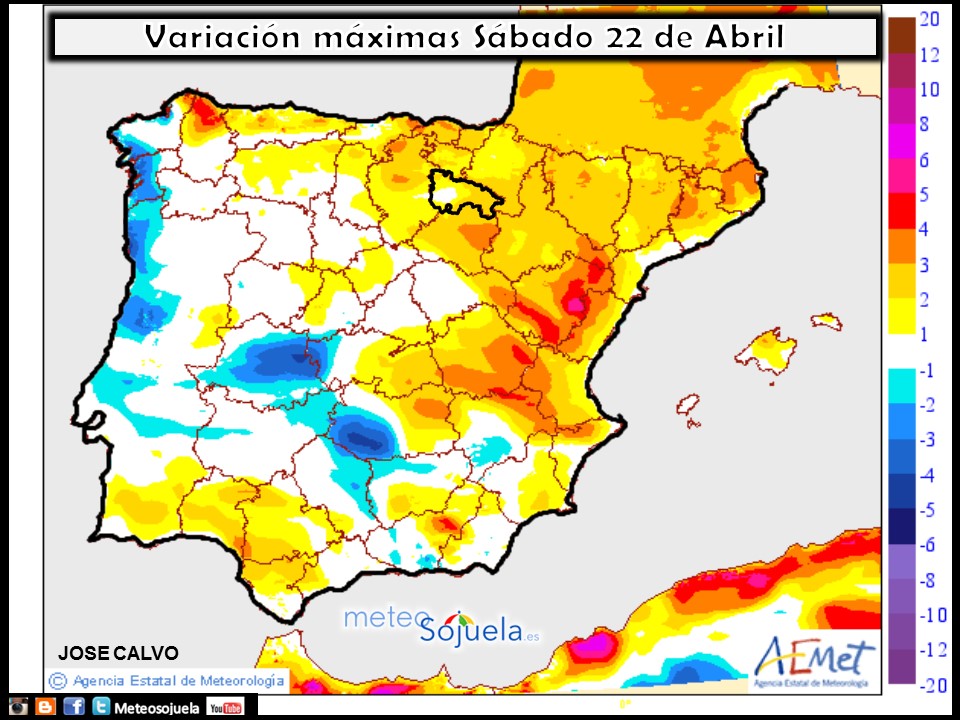 mapa temperturas tiempo logroño la rioja josecalvo meteosojuela