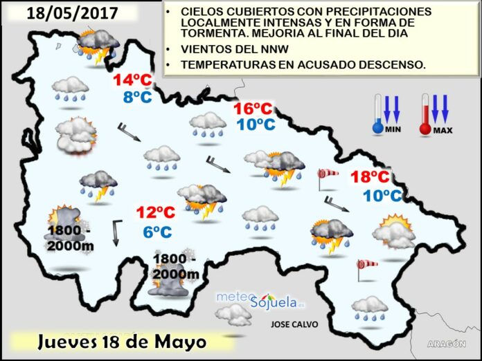 mapa significativo tiempo logroño larioja meteosojuela josecalvo