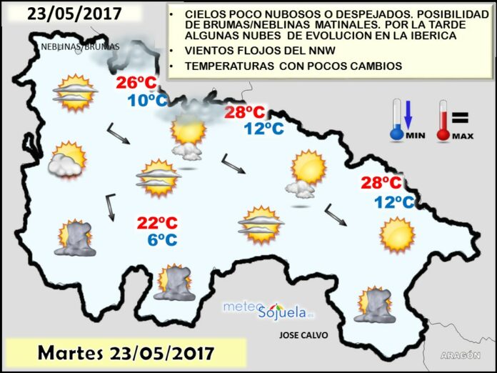 mapa significativo tiempo larioja josecalvo meteosojuela