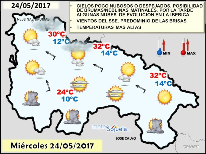 mapa significativo tiempo larioja josecalvo meteosojuela