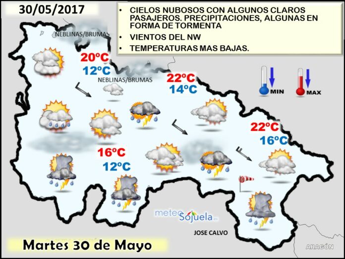 mapa significativo tiempo logroño larioja josecalvo meteosojuela