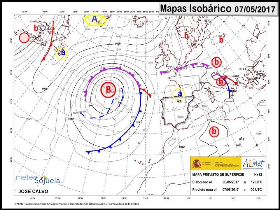 mapa isobarico tiempo logroño larioja josecalvo meteosojuela