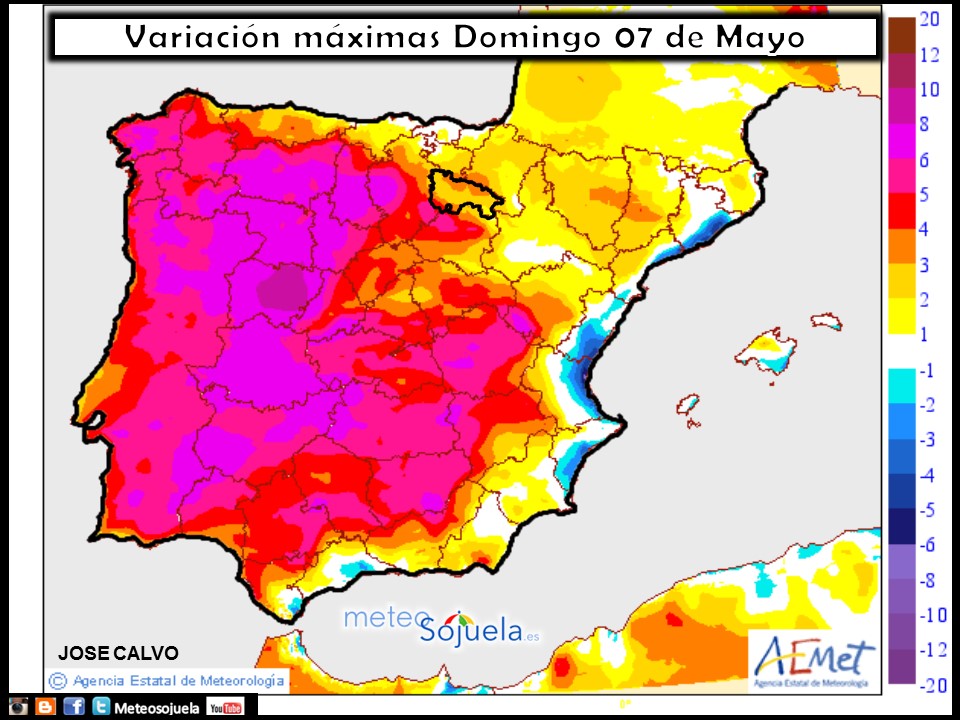 mapa temperatura tiempo logroño larioja josecalvo meteosojuela