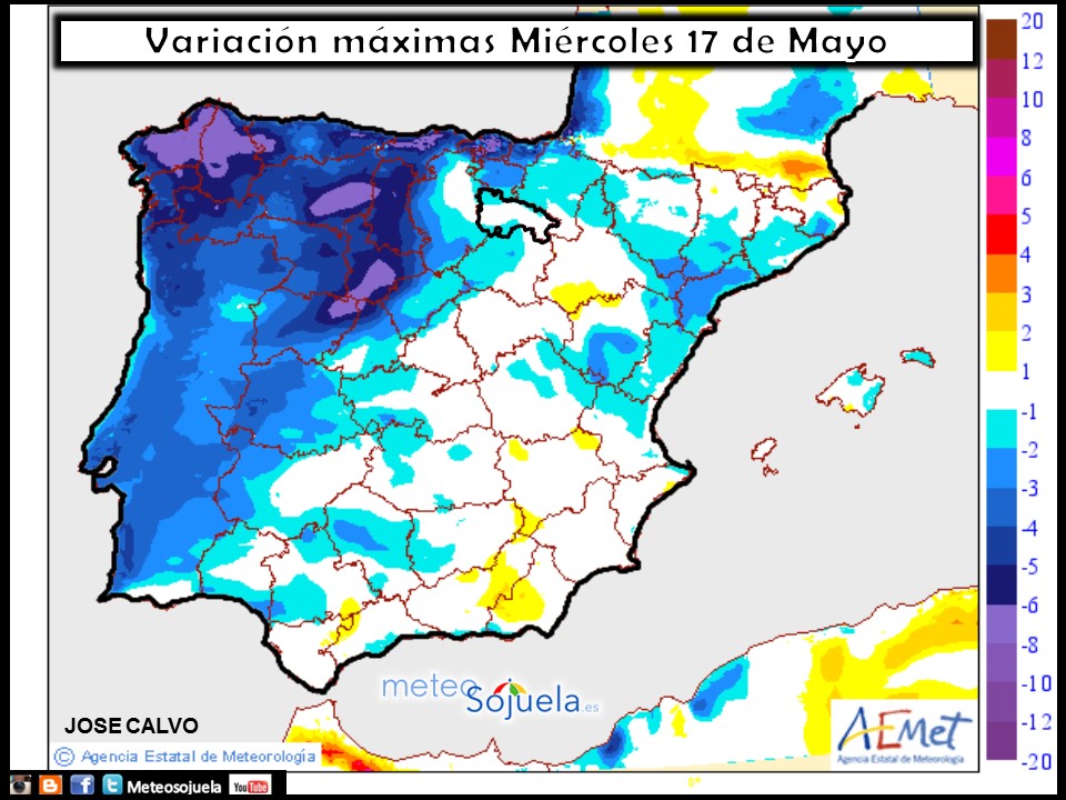 mapas temperaturas tiempo logroño larioja josecalvo meteosojuela
