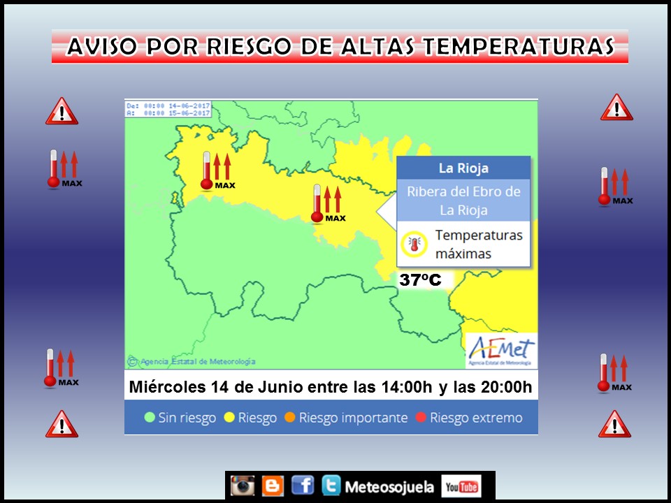 AVISOS tiempo larioja josecalvo meteosojuela