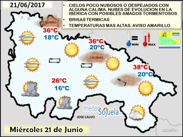 mapas significativo tiempo larioja josecalvo meteosojuela