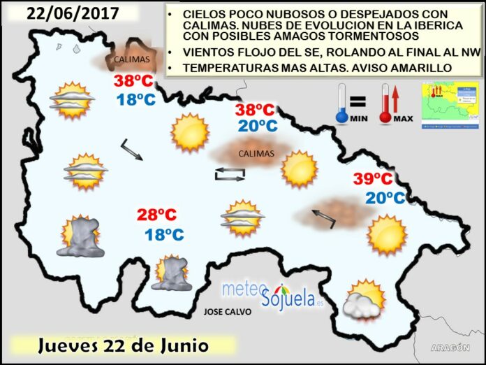 mapa significativo tiempo larioja josecalvo meteosojuela
