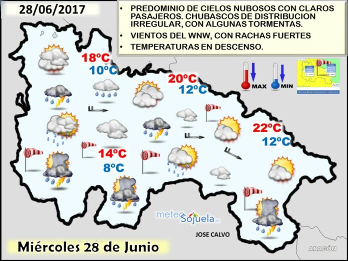 mapa significativo tiempo larioja josecalvo meteosojuela