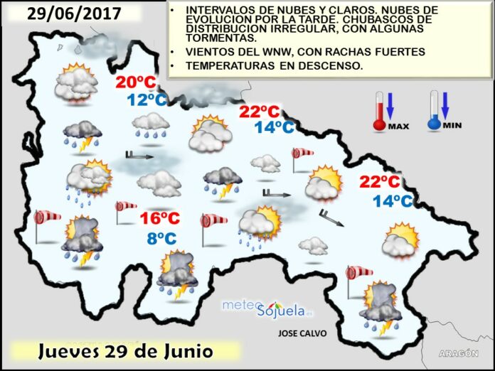 mapa significativo tiempo logrono josecalvo meteosojuela
