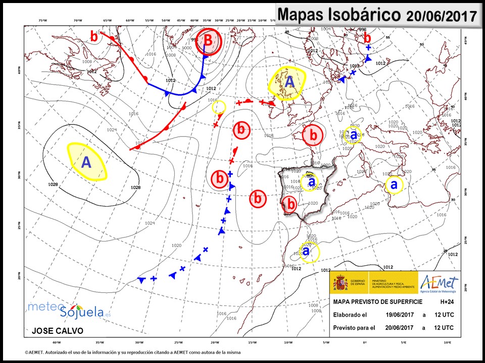 mapa isobárico tiempo logroño larioja josecalvo meteosojuela