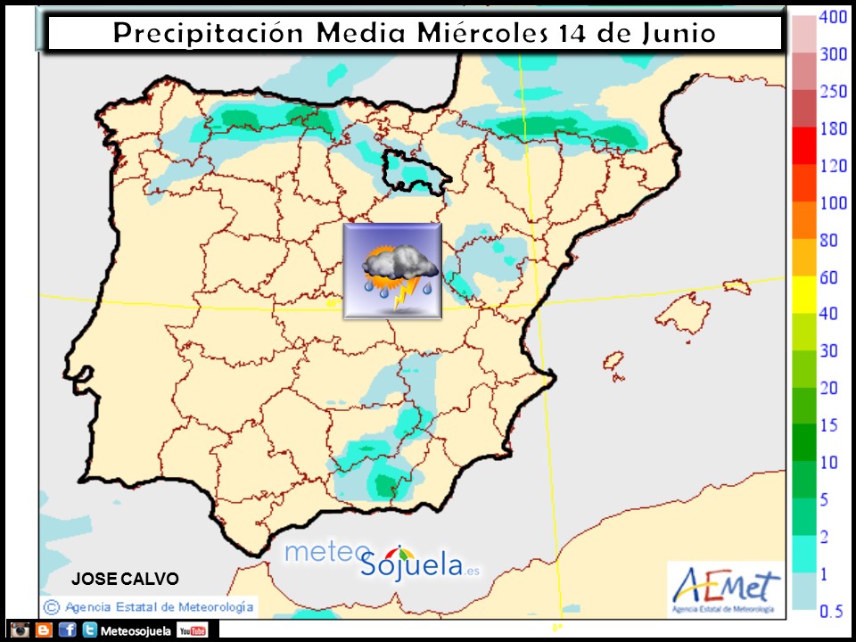mapa precipitacion tiempo larioja josecalvo meteosojuela