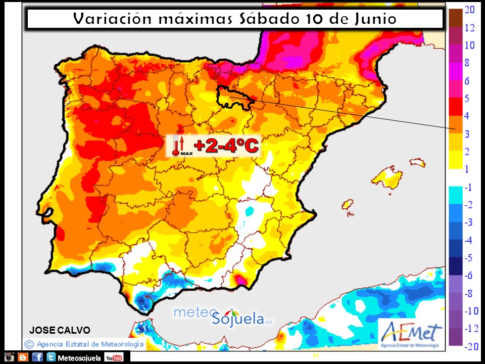 mapa temperaturas tiempo Logroño larioja josecalvo meteosojuela