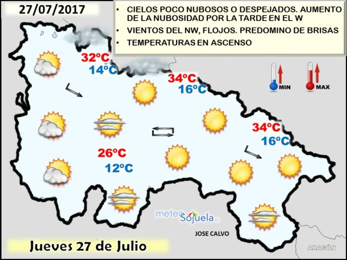 mapa significativos tiempo logroño larioja meteosojuela josecalvo meteo