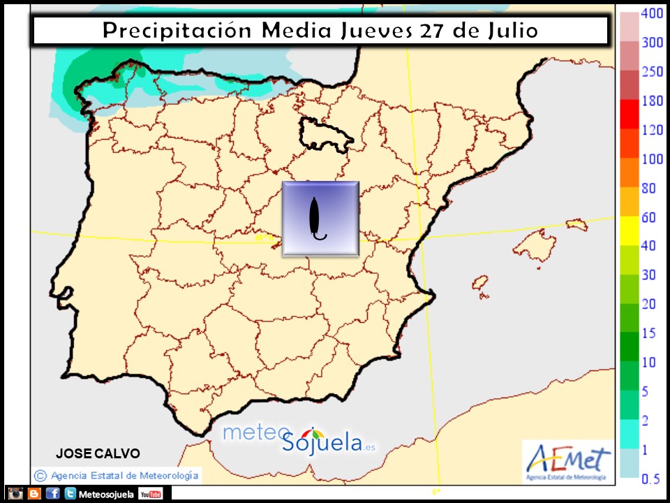mapa precipitacion tiempo logroño larioja meteosojuela josecalvo meteo