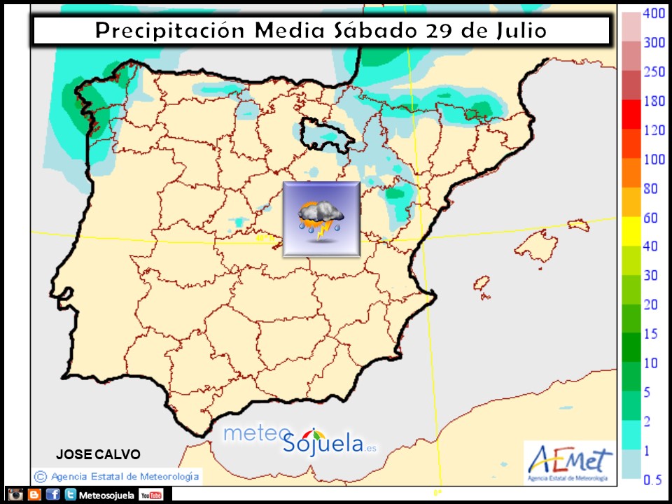 mapaprecipitacion tiempo larioja josecalvo meteosojuela meteo