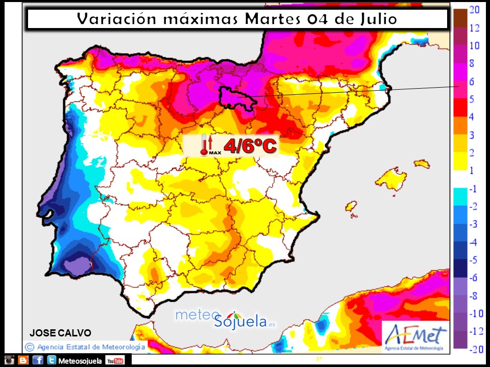 mapa isobarico josecalvo larioja tiempo meteosojuela
