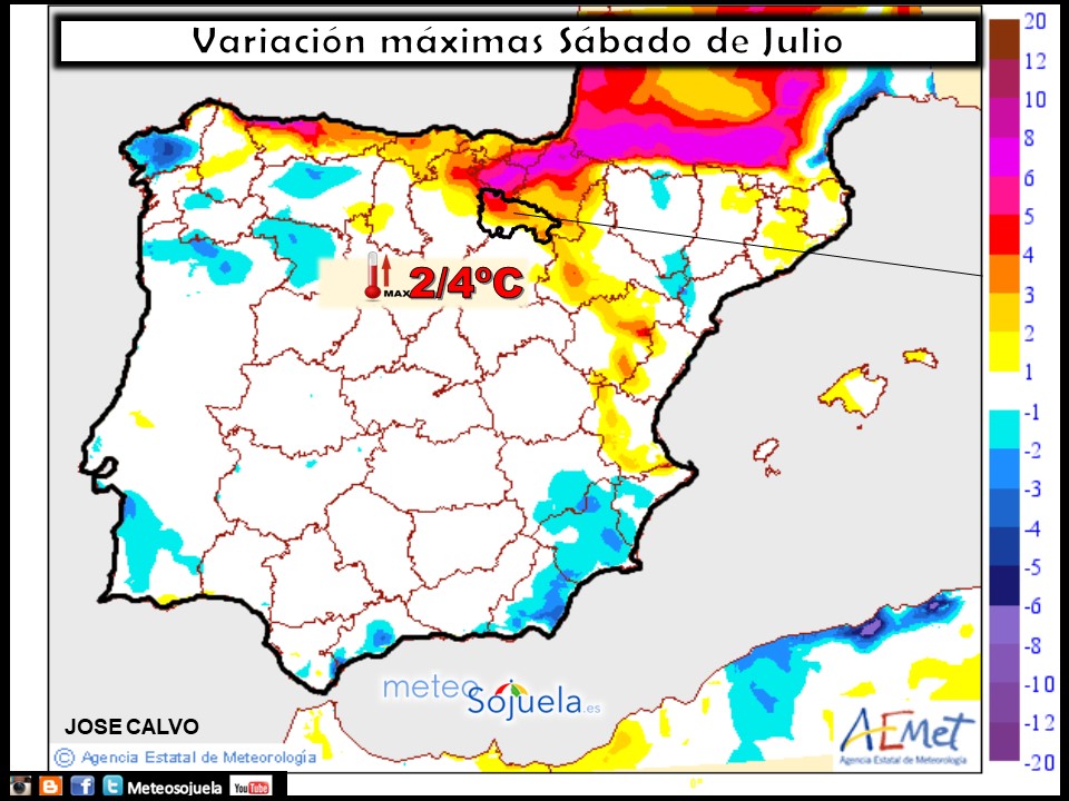 mapa temperaturas tiempo larioja josecalvo meteosojuela meteo