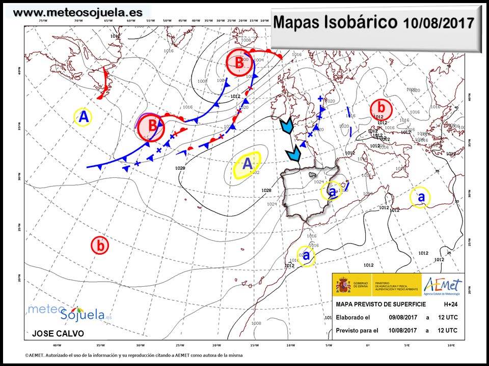 tiempo,larioja,mapa isobarico,josecalvo,meteo,meteosojuela