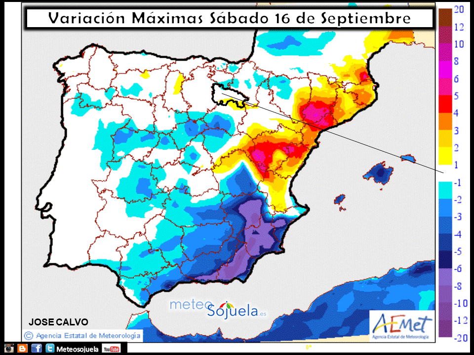 tiempo,larioja,sanmateo,josecalvo,meteosojuela, mapa temperaturas