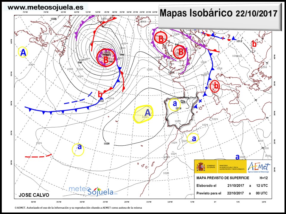 tiempo,larioja,josecalvo,meteosojuela,mapa isobarico