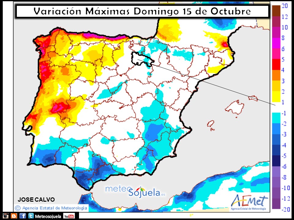 tiempo,larioja,logroño,josecalvo,meteo,meteosojuela,mapa temperatura