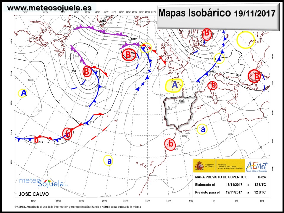 tiempo,hoy,larioja,josecalvo,meteosojuela,mapa isobarico