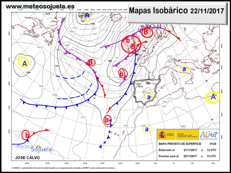tiempo,hoy,larioja,josecalvo,meteosojuela,mapa isobarico