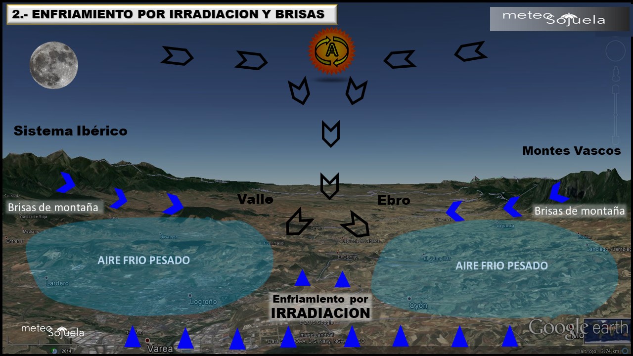 inversion termica,aire frio,josecalvo, meteosojuela