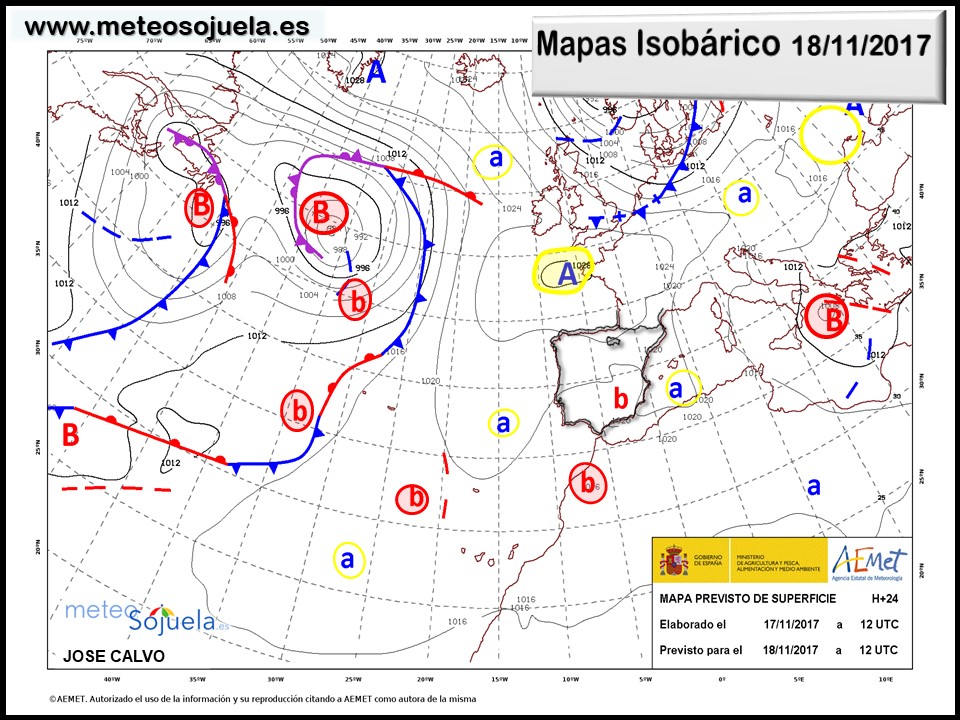 tiemp,hoy,larioja,meteosojuela,josecalvo,mapas isobaricos