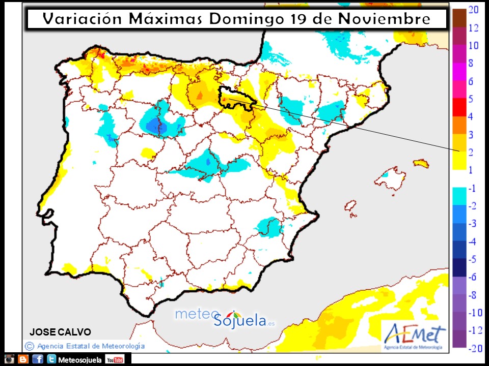 tiempo,hoy,larioja,josecalvo,meteosojuela,mapa temperaturas