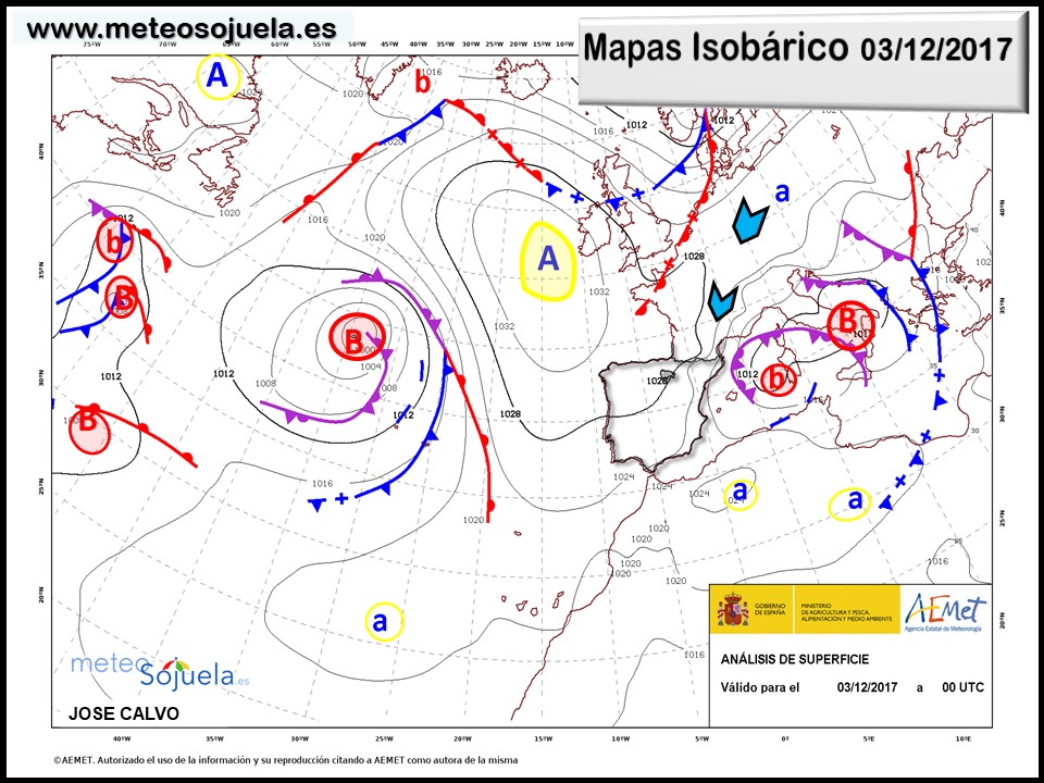 mapa isobarico, tiempo,hoy,larioja,josecalvo,meteosojuela