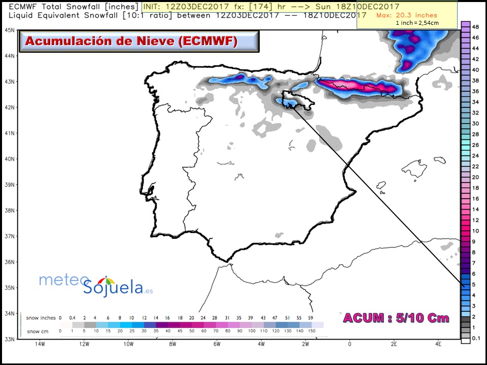 NIEVE ecwf tiempo,larioja,josecalvo,meteosojuela