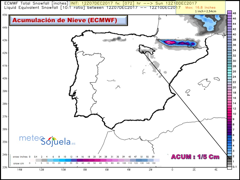 mapa,nieve acumulada tiempo larioja josecalvo meteosojuela