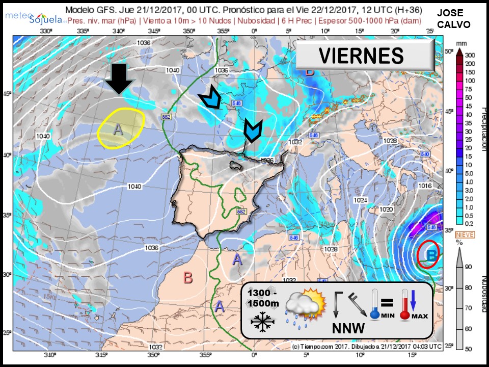 mapa isobarico,tiempo,hoy,larioja,josecalvo,meteosojuela