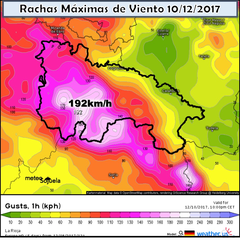 WEATHERUS viento racha josecalvo meteosojuela