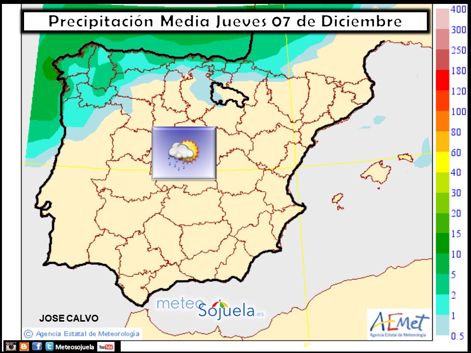 mapa precipitaciones,tiempo,hoy,larioja,josecalvo,meteosojuela