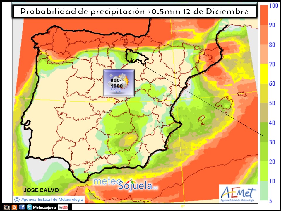 mapa precipitaciones,tiempo,hoy,larioja,josecalvo,meteosojuela