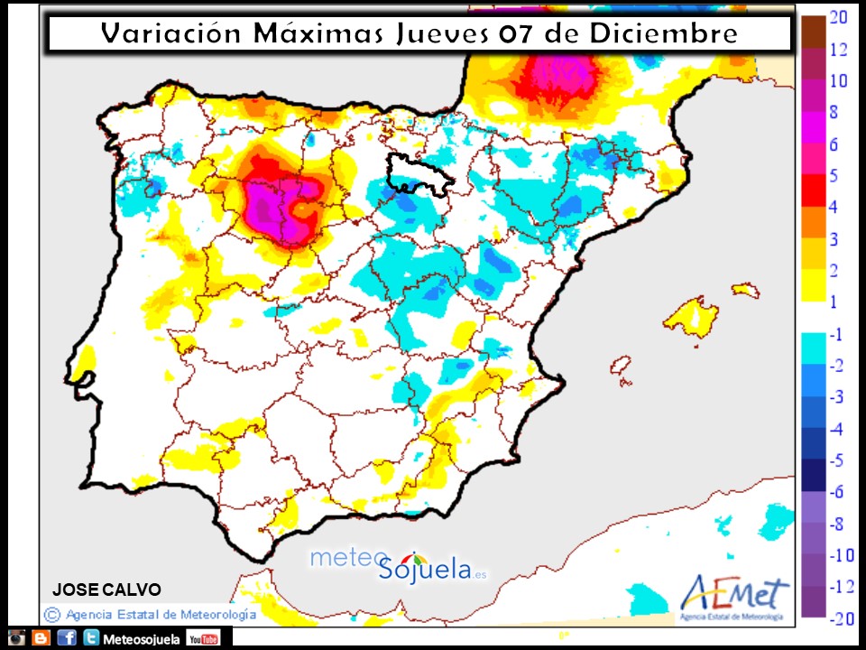 mapa temperaturas,tiempo,hoy,larioja,josecalvo,meteosojuela