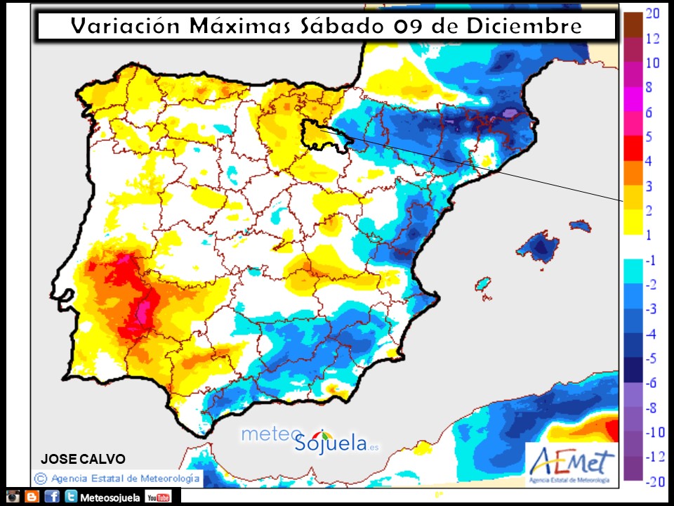 mapa temperaturas,tiempo,hoy,larioja,josecalvo,meteosojuela