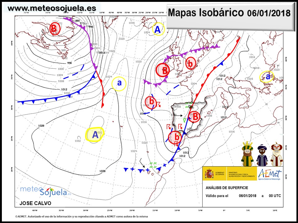 mapa isobarico,tiempo,hoy,larioja,josecalvo,meteosojuela
