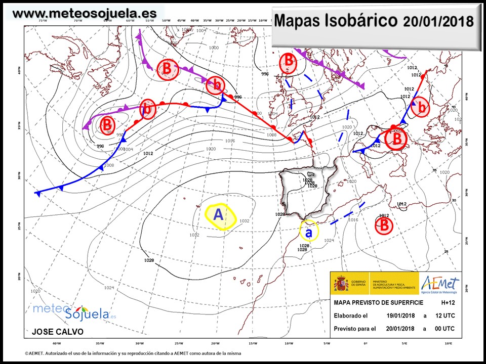 mapa isobarico,tiempo,hoy,larioja,josecalvo,meteosojuela