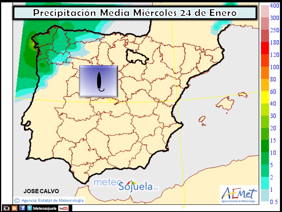 mapa precipitaciones,tiempo,hoy,larioja,josecalvo,meteosojuela