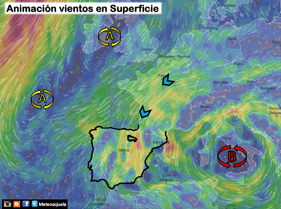 Animacion vientos superficie.Meteosojuela