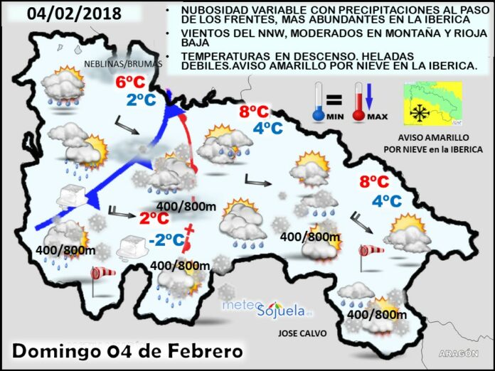 mapa significativo josecalvo meteosojuela tiempo larioja mapa significativo josecalvo meteosojuela tiempo larioja